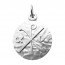 Médaille Chrisme martelée (Argent) Martineau