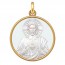 Médaille Le Christ - Sacré Coeur (Or & Nacre)