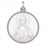 Médaille Le Christ salvator mundi (Argent & Nacre)