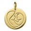 Médaille Coeur de Maman (Or jaune 9K)