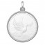 Médaille Colombe (Argent & Nacre) 