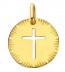 Médaille Croix ajourée rayonnante (Or Jaune)
