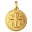 Médaille Croix de Jérusalem (Or Jaune)