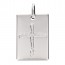 Médaille croix rectangulaire (Argent) Martineau