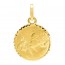 Médaille Ange à l'Oiseau (Plaqué Or)