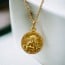Médaille Ange Raphael perlée