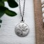 Médaille Arbre de Vie perlé (Argent)