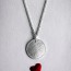 Médaille La Belle Martelée Perlée (Argent)