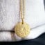 Médaille La Belle Martelée Or jaune