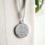 Médaille Vierge Marie au coeur (Argent)