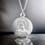 Médaille Madone Antique (Argent)