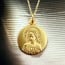 Médaille Madone Antique (Vermeil)