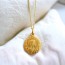 Médaille la Vierge Rosa Mystica (Or jaune)