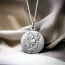 Médaille Saint-Christophe et Jésus (Argent)