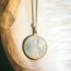 Médaille Christ Salvator Mundi (Or & Nacre)