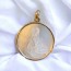Médaille Vierge Couronnée (Or & Nacre)