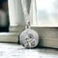 Médaille Vierge à l'Enfant "Le Regard" en argent