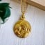 Medaille bapteme Vierge à l'Enfant 