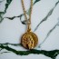Médaille Vierge Jeune Ora Pro Nobis
