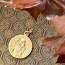 Médaille Vierge Jeune Ora Pro Nobis