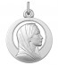 Médaille de la Vierge profil droit ajourée