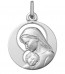Médaille de la Vierge à l'enfant ajouré