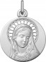 Médaille de la Vierge rosace (argent)
