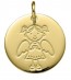 Médaille Demoiselle Ange (Or Jaune 9K)