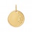 Médaille en Fleurs (Or jaune)
