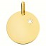  Médaille une étoile te guidera (Or Jaune)