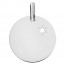  Médaille une étoile te guidera (Or Blanc)