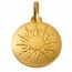 Médaille je brillerai comme un soleil (avec texte) (Or Jaune)