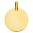 médaille jeton d'or 18 mm 18 carats