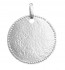 Médaille La Belle Martelée Perlée (Argent)