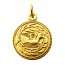 Médaille La colombe aux Lauriers (Or Jaune) 