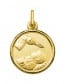 Médaille Le Baptême (Or Jaune)
