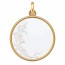 Médaille Les Lys (Or & Nacre)
