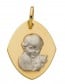 Médaille Ange à la Rose Losange (Deux Ors)