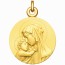 Médaille Madone de Botticelli - Médaille de baptême
