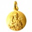 Médaille Joseph et l'Enfant auréolés (Or Jaune)
