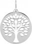 Médaille "Mon bel arbre de vie" (Or Blanc 9k)