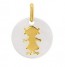 Médaille Nacre fille (Or Jaune)