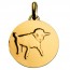 Médaille Petit Prince dessine moi un mouton (Or Jaune)