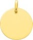 Médaille à graver (Plaqué Or)