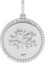 Médaille ronde Arbre de Vie oxydes