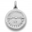 Médaille stylisée Zodiaque Sagittaire BECKER ( argent)