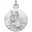 Medaille bapteme Saint Christophe argent massif
