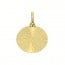 Médaille Solaire ciselée en rayons (Or Jaune 9K)