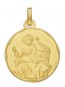 Médaille St Christophe (Or Jaune)