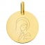 Médaille Vierge à l'Enfant Amour Maternel 
